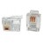 Conector telefonico rj11 6p4c cat.3