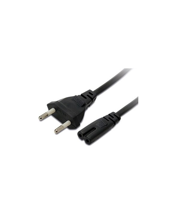 Cable alimentacion 2x0.5 mm² tipo "8" 1.8 m