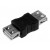 Adaptador usb "a" hembra-hembra