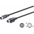 Adaptador mini din 4 pin hembra a macho 4 pin grande wir049