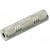 Adaptador jack 3.5 st hembra-hembra metal granel