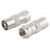 Adaptador f macho a pal macho metal