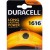 Pila litio cr1616 duracell blister de 1 unidad