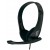 Auricular cupula con microfono para pc negro