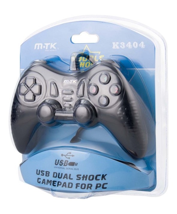 Mando juego pc/usb tipo play twin shoch 2