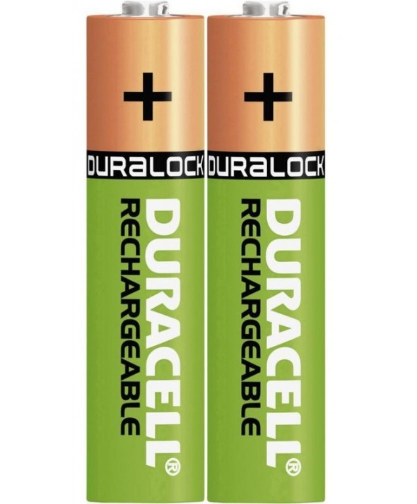 Bateria recargable aa 2500 mah duracell blister 2