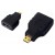 Adaptador hdmi hembra a micro hdmi macho "d" negro