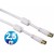 Conexion tv m/h 100 hz tdt filtros 2.5 m blanca