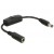 Conexion alimentación jack 5'5x2'5 macho/hembra con interruptor