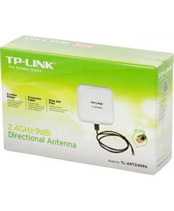 Antena direccional 9dbi sma 2.4ghz tp-link tl-ant2409a