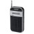 Radio de bolsillo am/fm altavoz externo daewoo negra