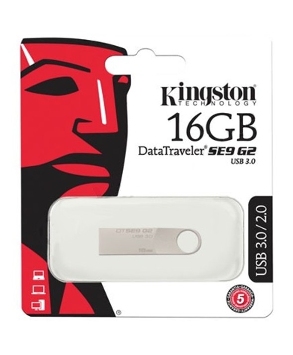 Pen driver 16 gb datatraveler 3.0 se9 kingston