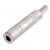 Conector jack 6.3mm hembra stereo metal