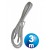 Conex.audio jack 3.5mm m/m st plano 3m blanco