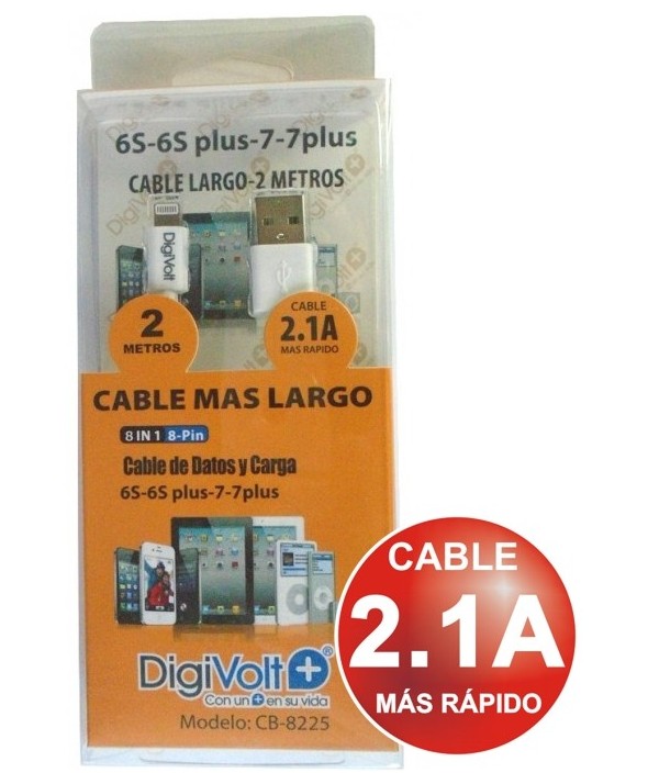 Conexion alimentacion/datos micro usb a usb (a) cable 2m