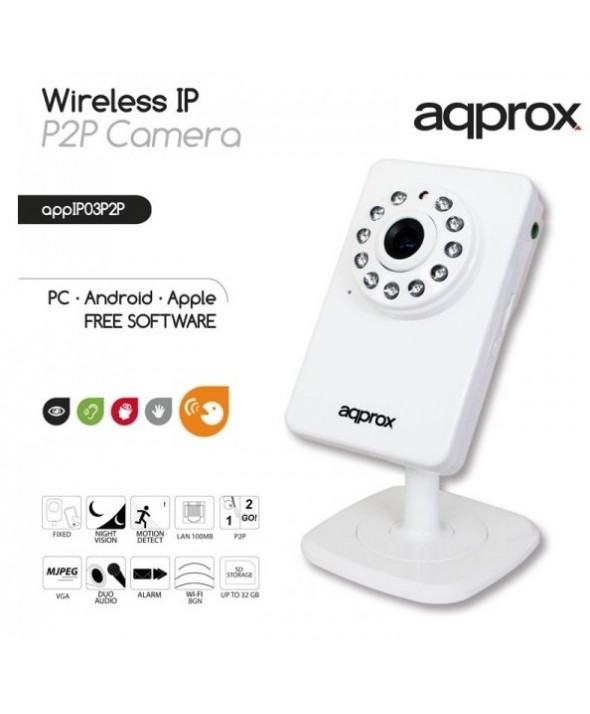 Camara wireless ip 640 night approx