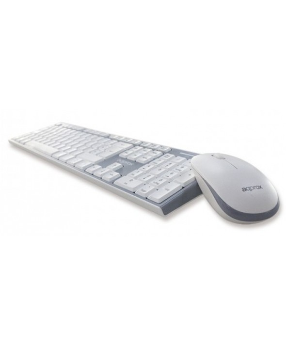 Teclado+raton inalambrico elegant approx 