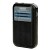 Radio am/fm altavoz + auricular daewoo negro