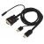 Convertidor hdmi a vga+audio alimentacion x usb approx ppc22