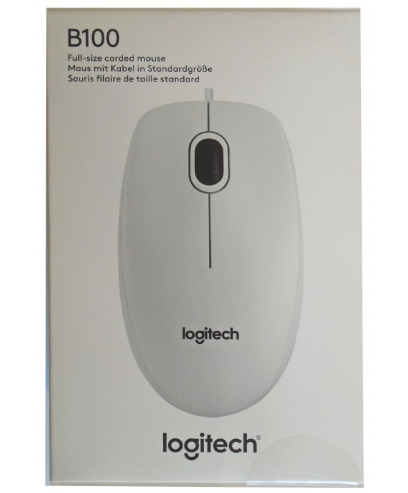 Raton logitech oen usb blanco 910-003360