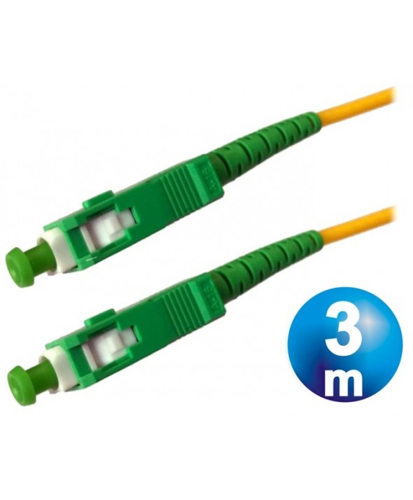 Conexion fibra optica datos sc-sc m/m cable 3 m