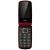 Telefono movil concha 2 pantallas qubo osiris rojo