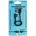 Conexion alimentacion tipo c 25cm power bank