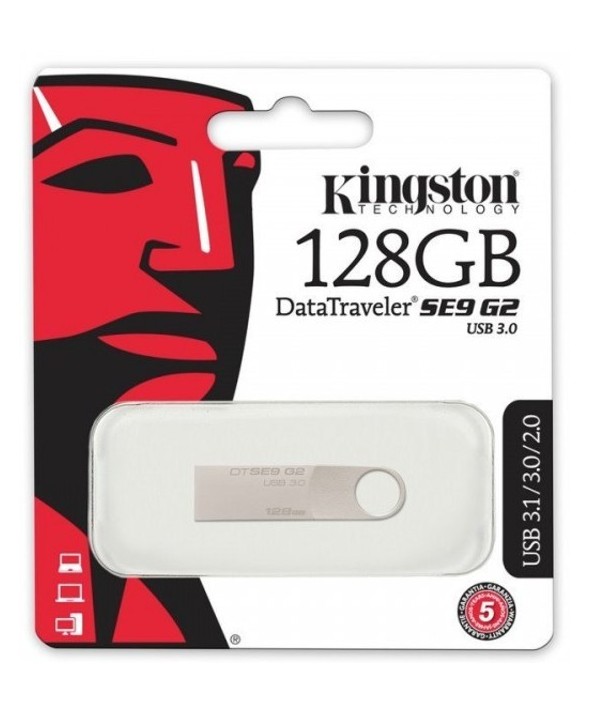 Pen driver 128 gb datatraveler se9 g2 3.0 kingston