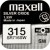 Pila ox de plata 1.55v (sr716sw) 315 maxell