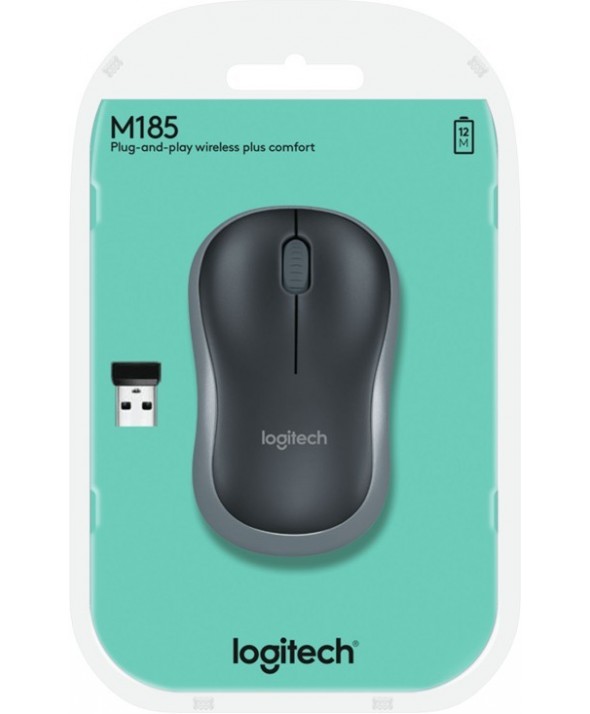 Raton logitech inalambrico negro blister