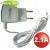 Cargador red usb 2.1 a micro usb cable 1m 