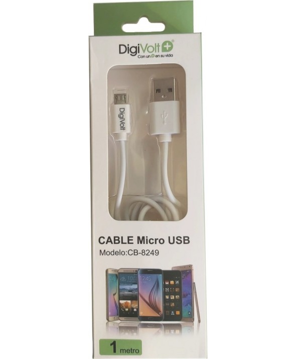 Conexion alimentacion micro usb a usb (a) 1m cb-8249