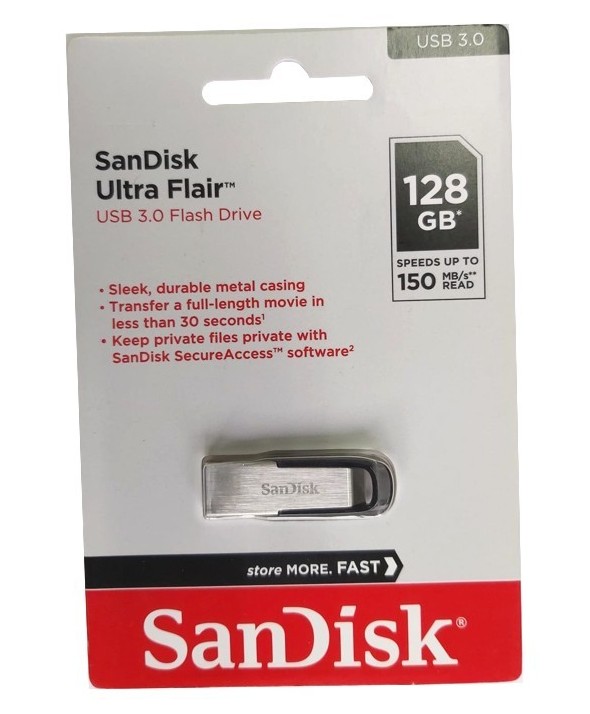 Pen driver 128gb 2.0 flash drive waterproof sandisk