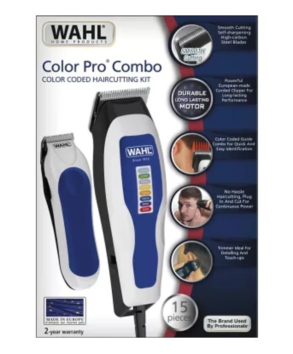 Cortapelo + perfilador wahl color pro combo